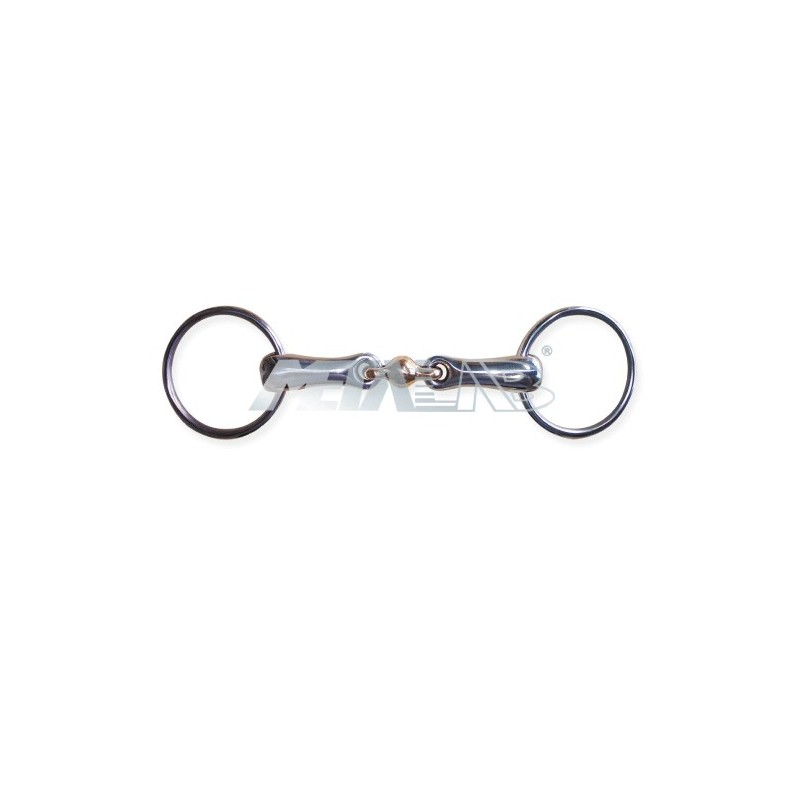 Filet double brisure, lien boule cuivre Filet double brisure, lien boule cuivre