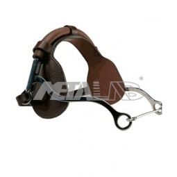 Hackamore muserolle cuir