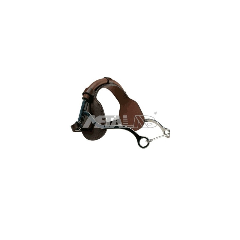 Hackamore muserolle cuir