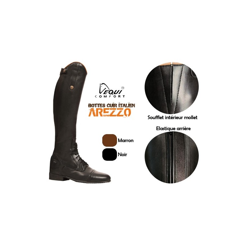 Equi-Confort - Bottes cuir italien Arezzo